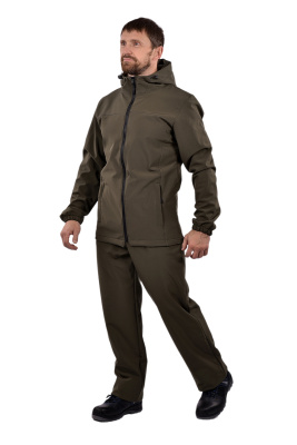 Брюки «БРЮ 855.1» софтшелл флис-мембрана хаки